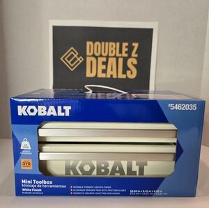 Kobalt white mini toolbox